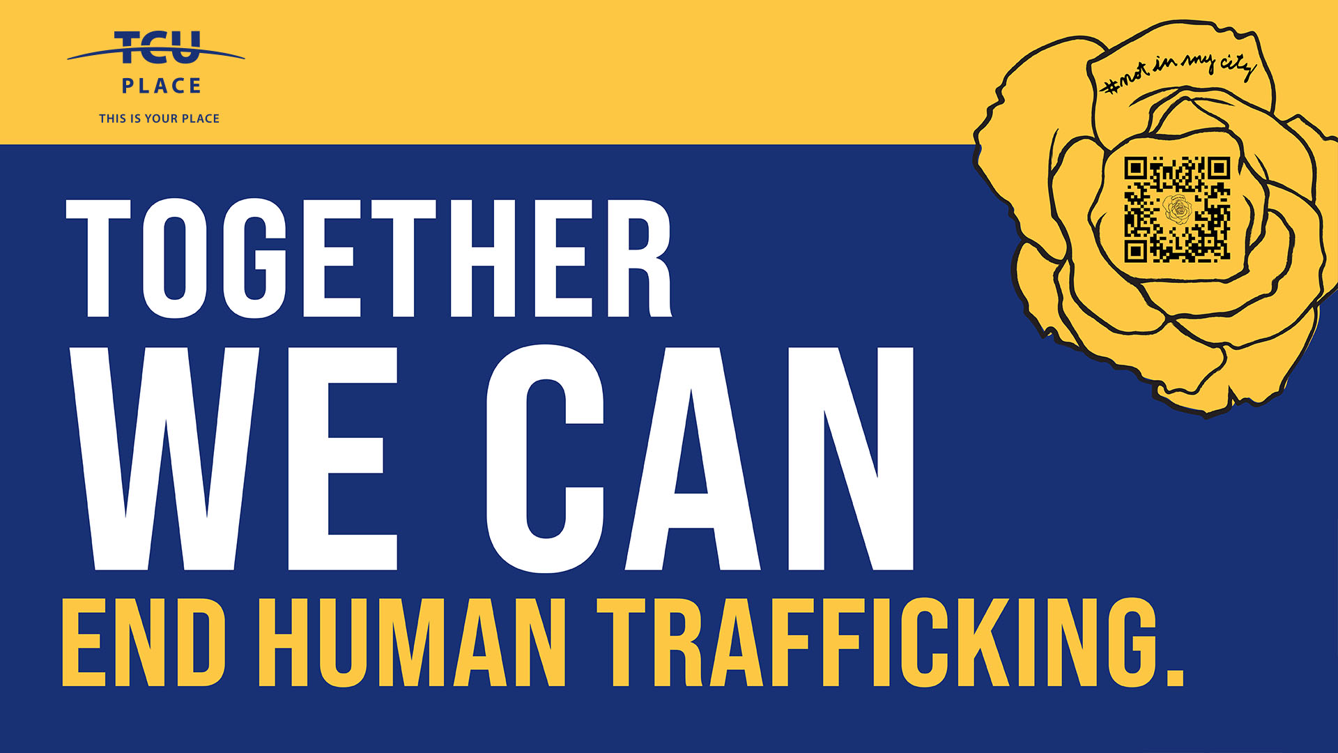 Together We Can End Human Trafficking.